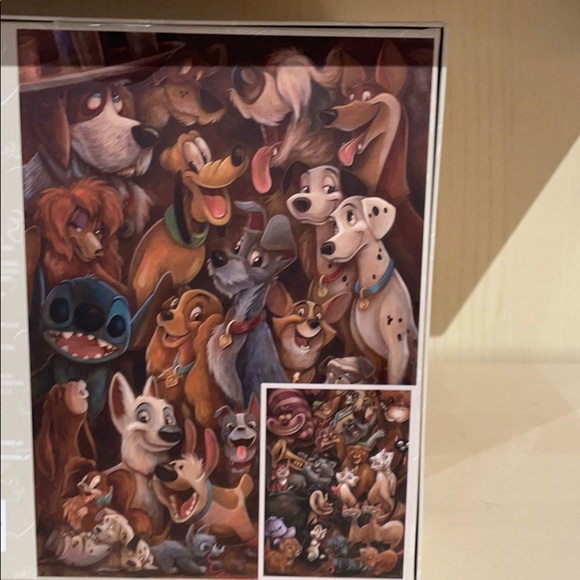 Disney Parks Reigning Cats and Dogs Puzzle - Picture 2 of 2